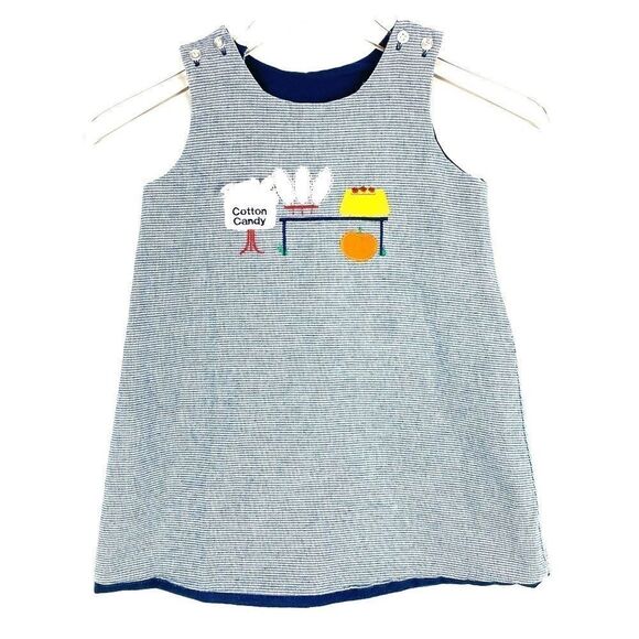 THE BAILEY BOYS Vintage Reversible Autumn dress 4T - Picture 6 of 11